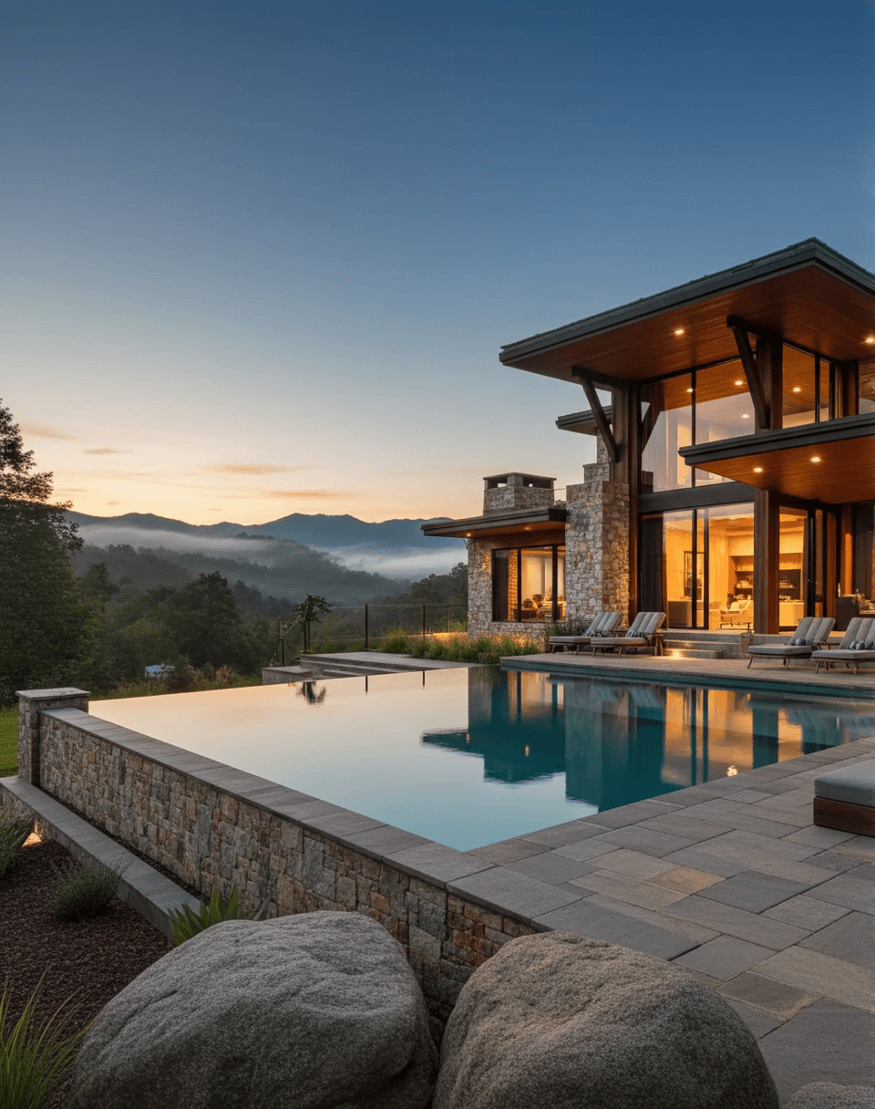 Modern luxury residence with glass facade and spacious balconies, Aurora Residences