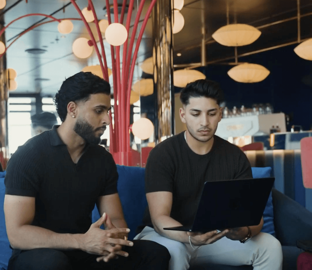 Contemporary villa with large glass windows at sunset, Glassline Living