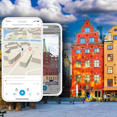 Stoccolma: Biglietti per il tour audio autoguidato a Stoccolma