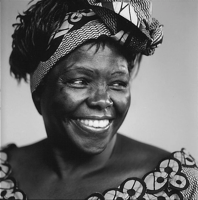 Portrait of Wangari Maathai