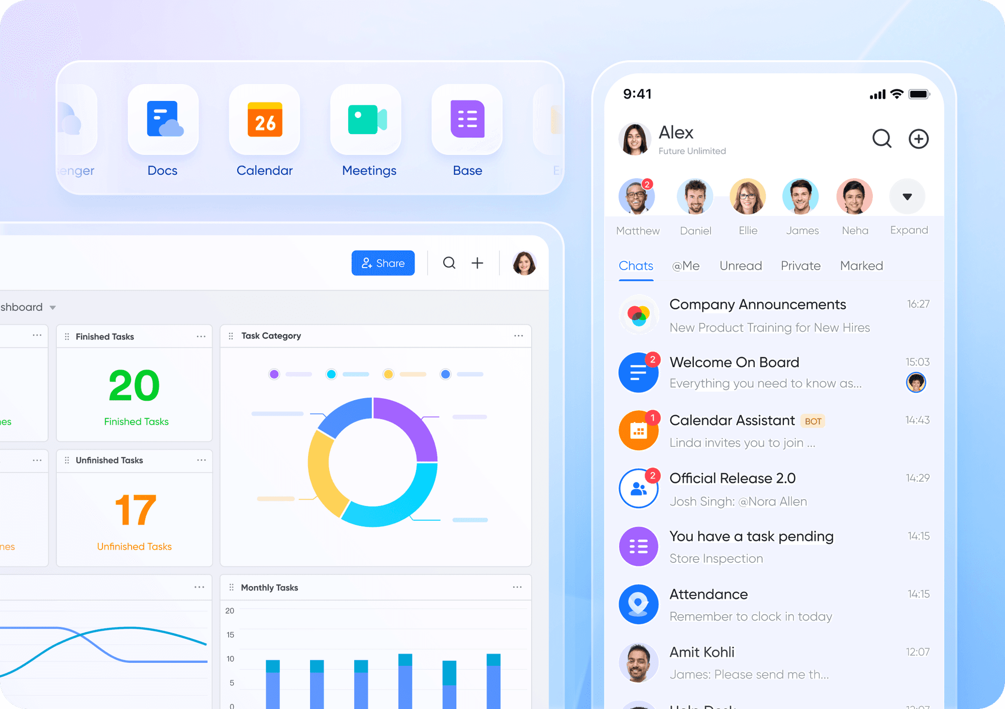 Lark is more than a group chat app. It's a great Discord alternative for teams looking to centralize their work and communications for better productivity.