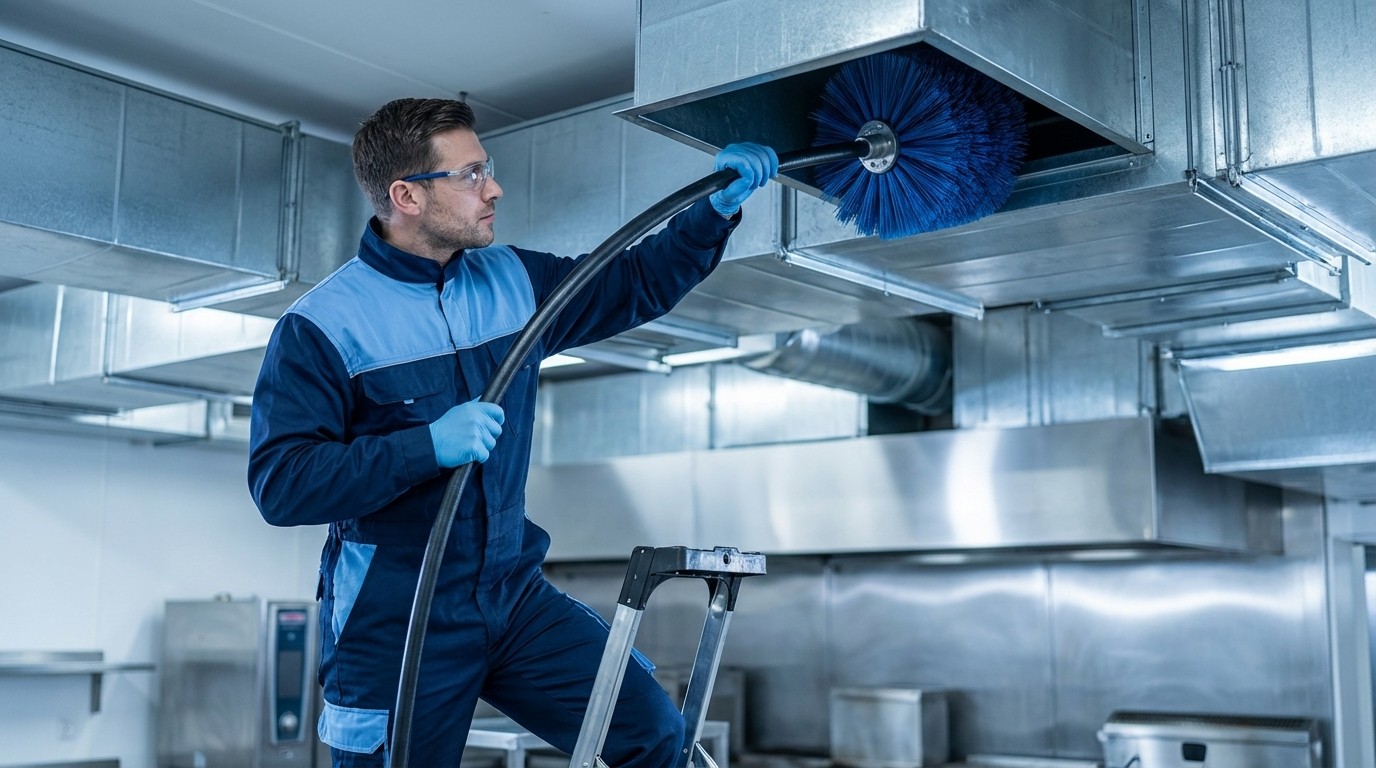 Nettoyage de ventilations et gaines à Génève et Suisse Romande