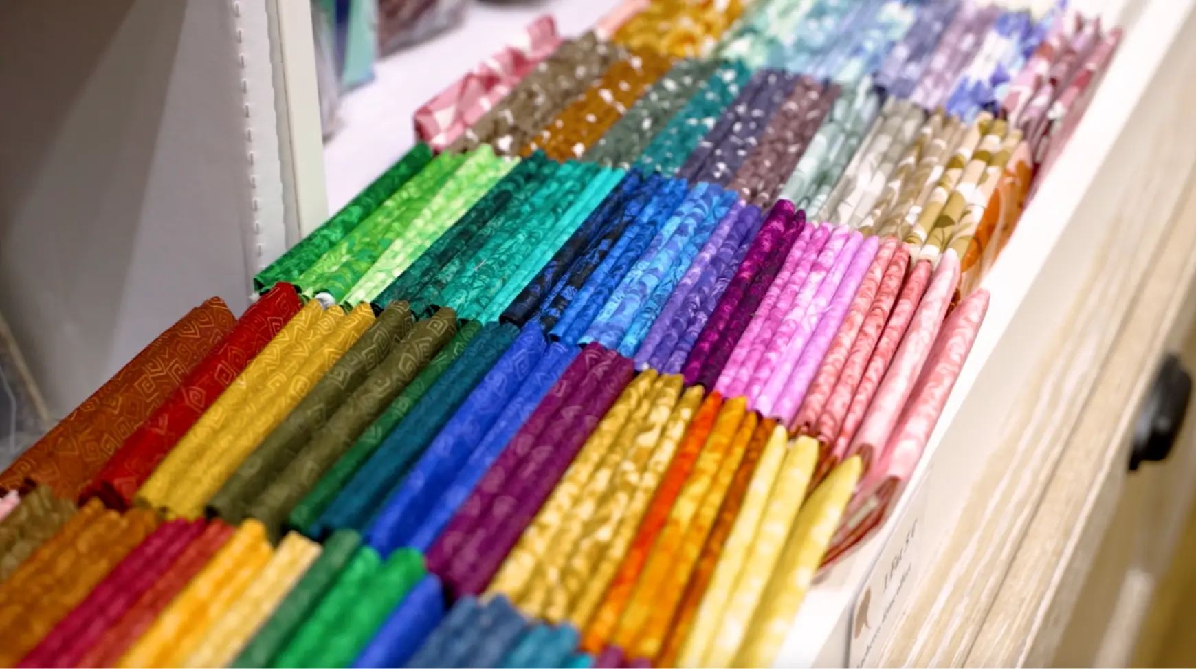 Rayon tissus boutique au petit fil
