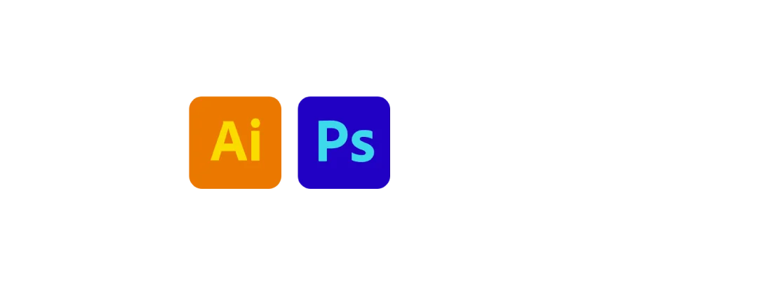 Icônes: llustrator, Photoshop
