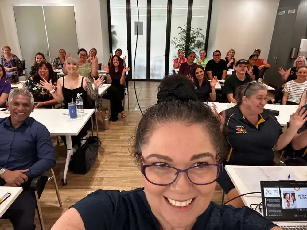 Megan training in Cairns