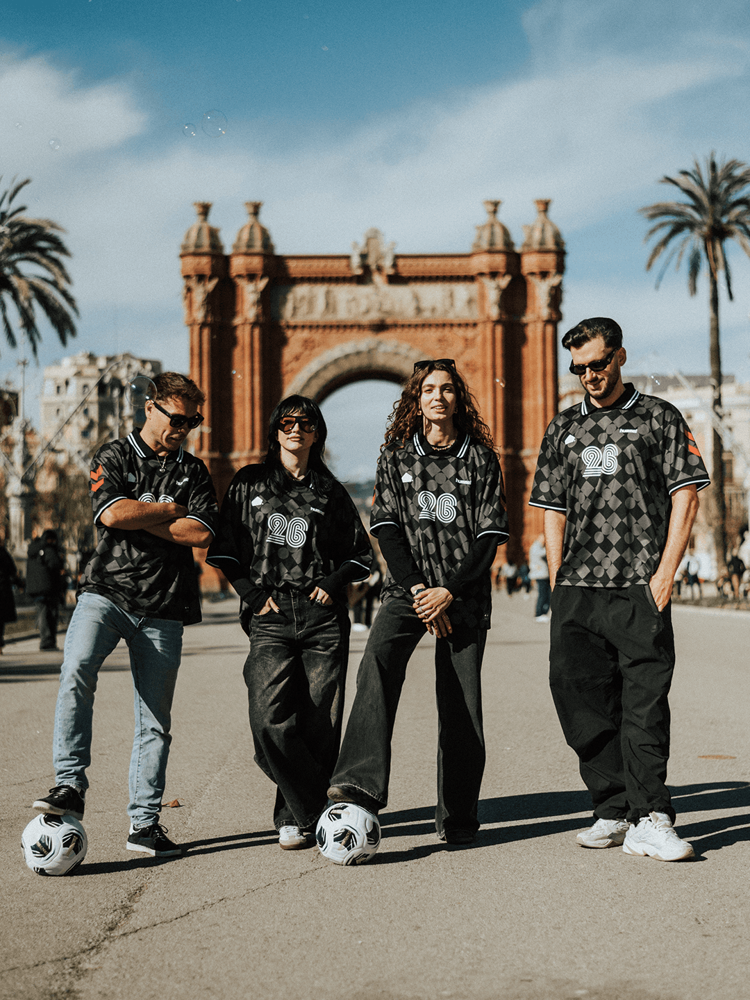 Double Tap global football creator agency  Jersey launch in  collaboration with hummel