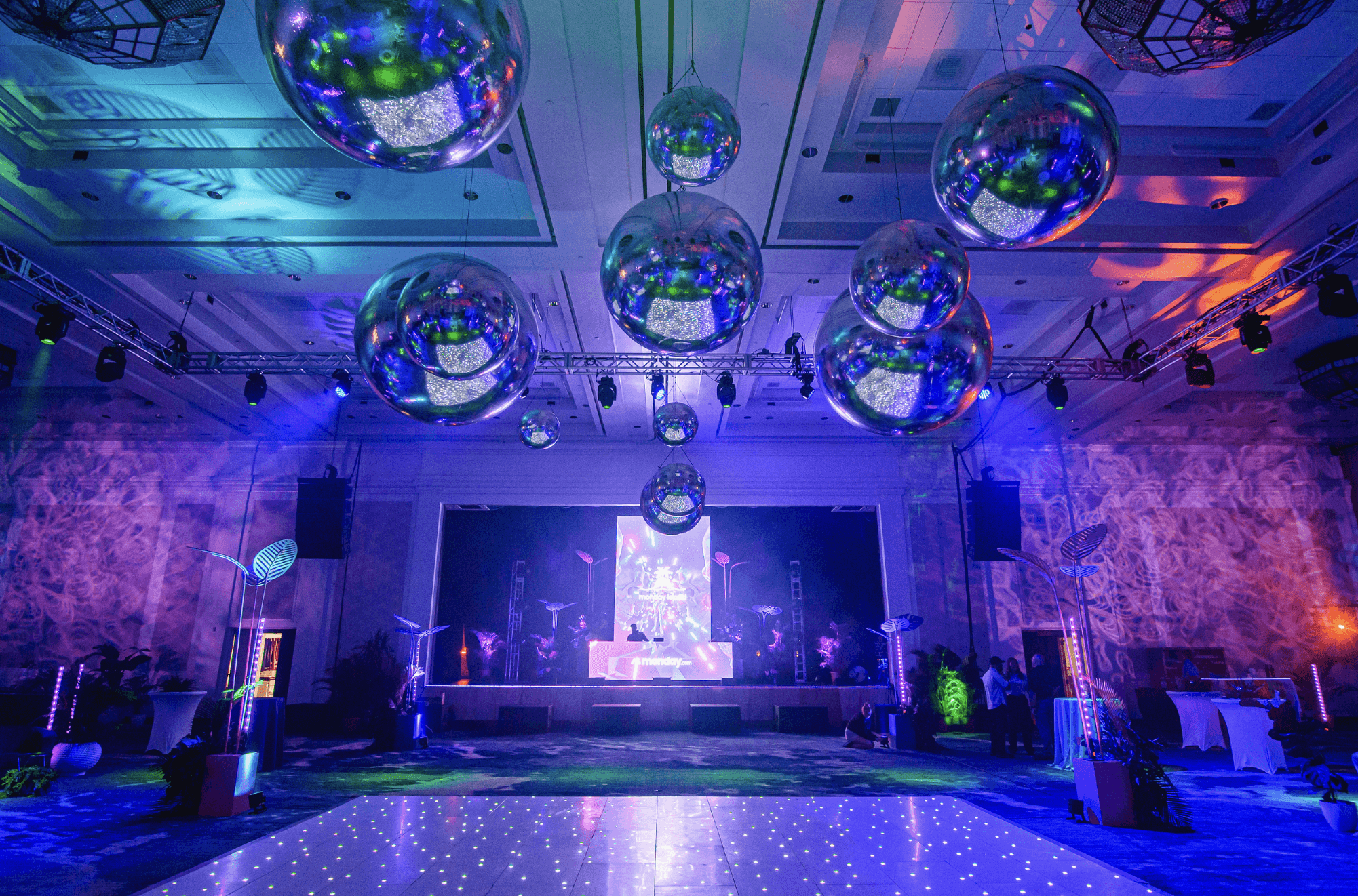DJ Gabriel performing at a corporate brand event