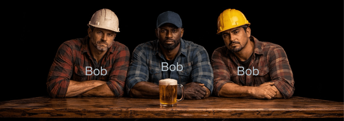 Three men walk into a baer...