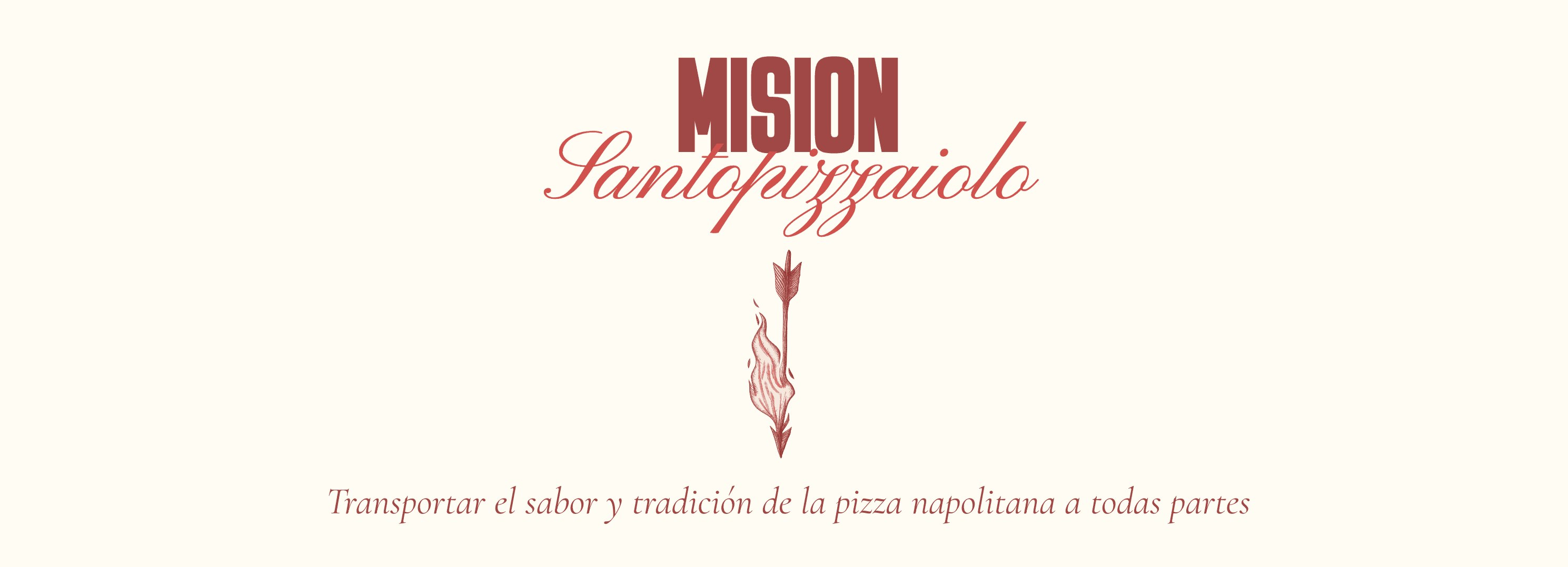 Section of the Santopizzaiolo's website that talks about his mission