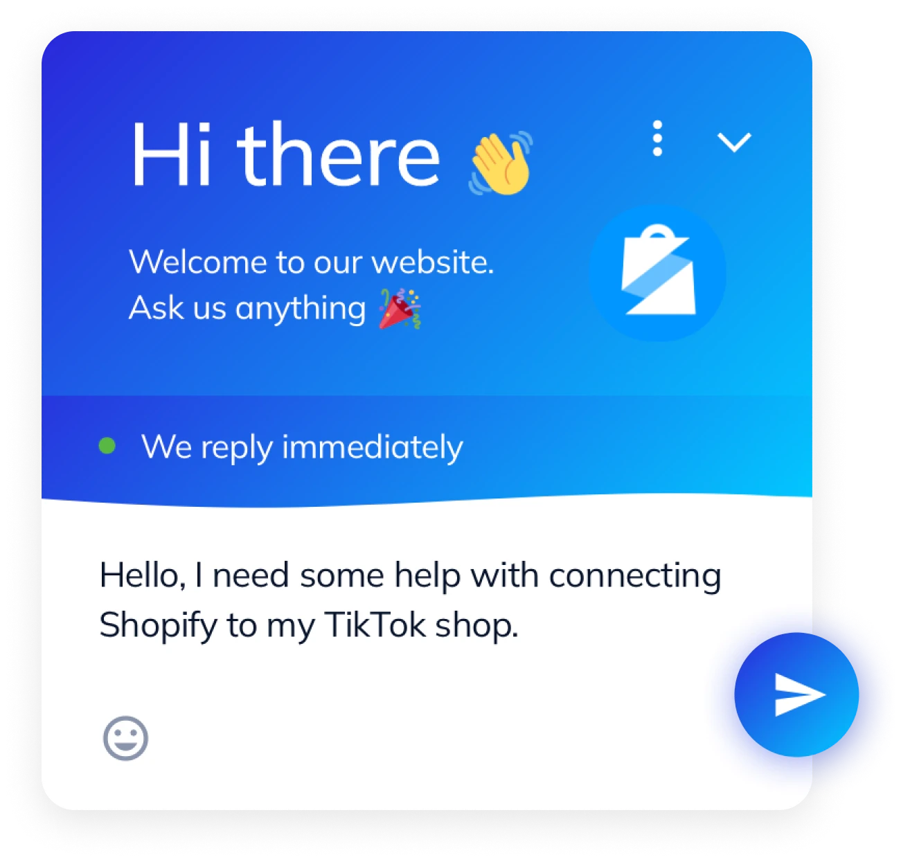 Online chat live support from ShoppeDance customer service