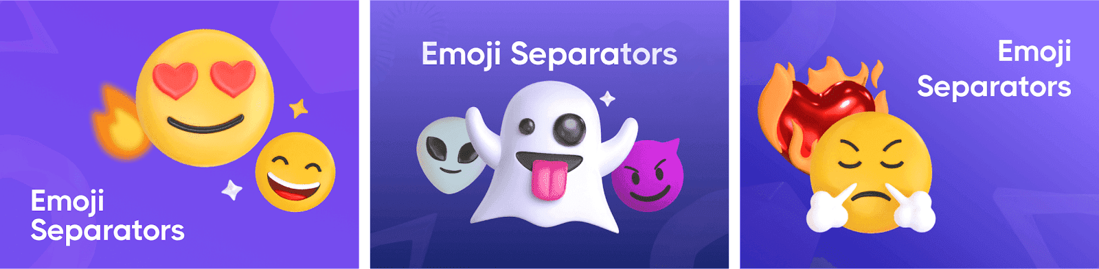 Separadores Emoji