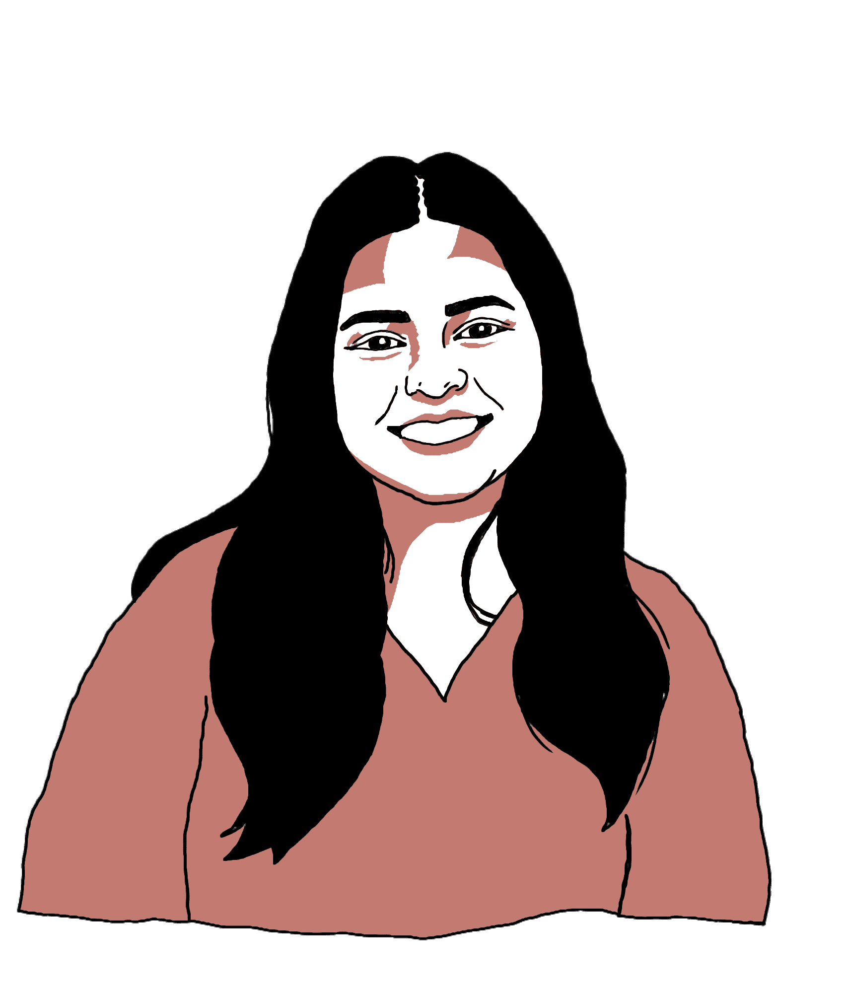 An illustration of Dimple Singh