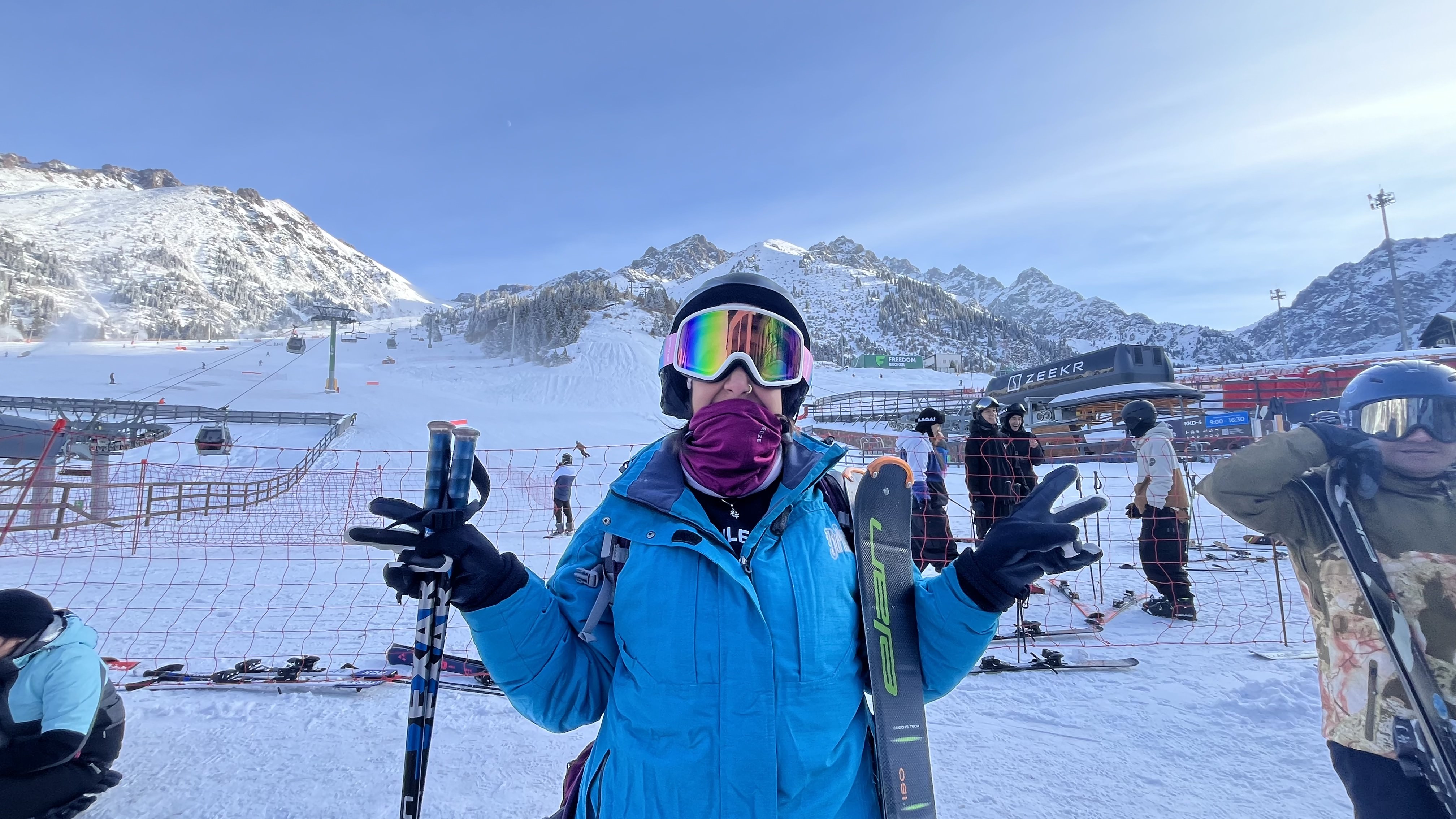A man with surfboard at beach