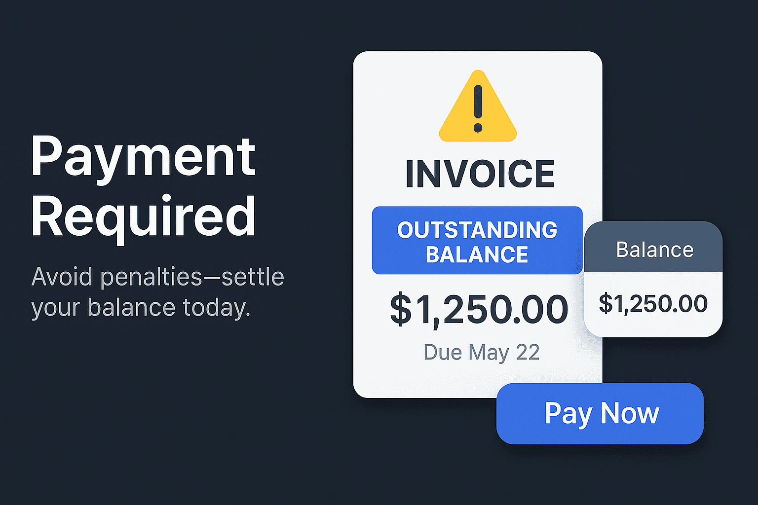 Image of Outstanding Balance