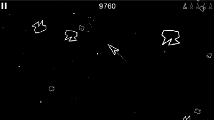 Asteroids Retro Screenshot 03