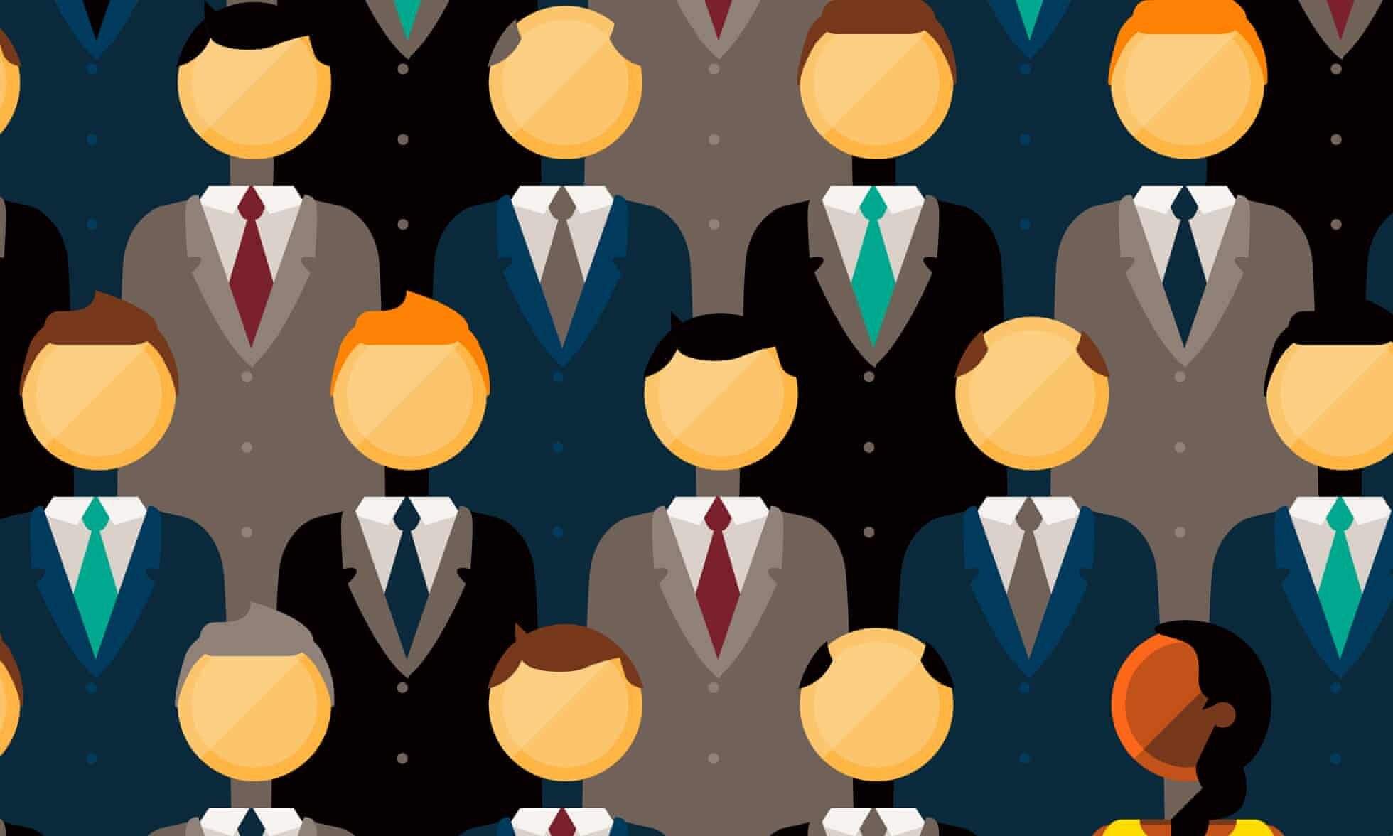 Illustration for Reni Eddo-Lodge long read by Ben the Illustrator via The Guardian