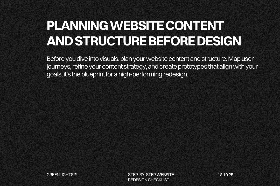 Planning website content, structure, and prototypes to improve user experience and design consistency