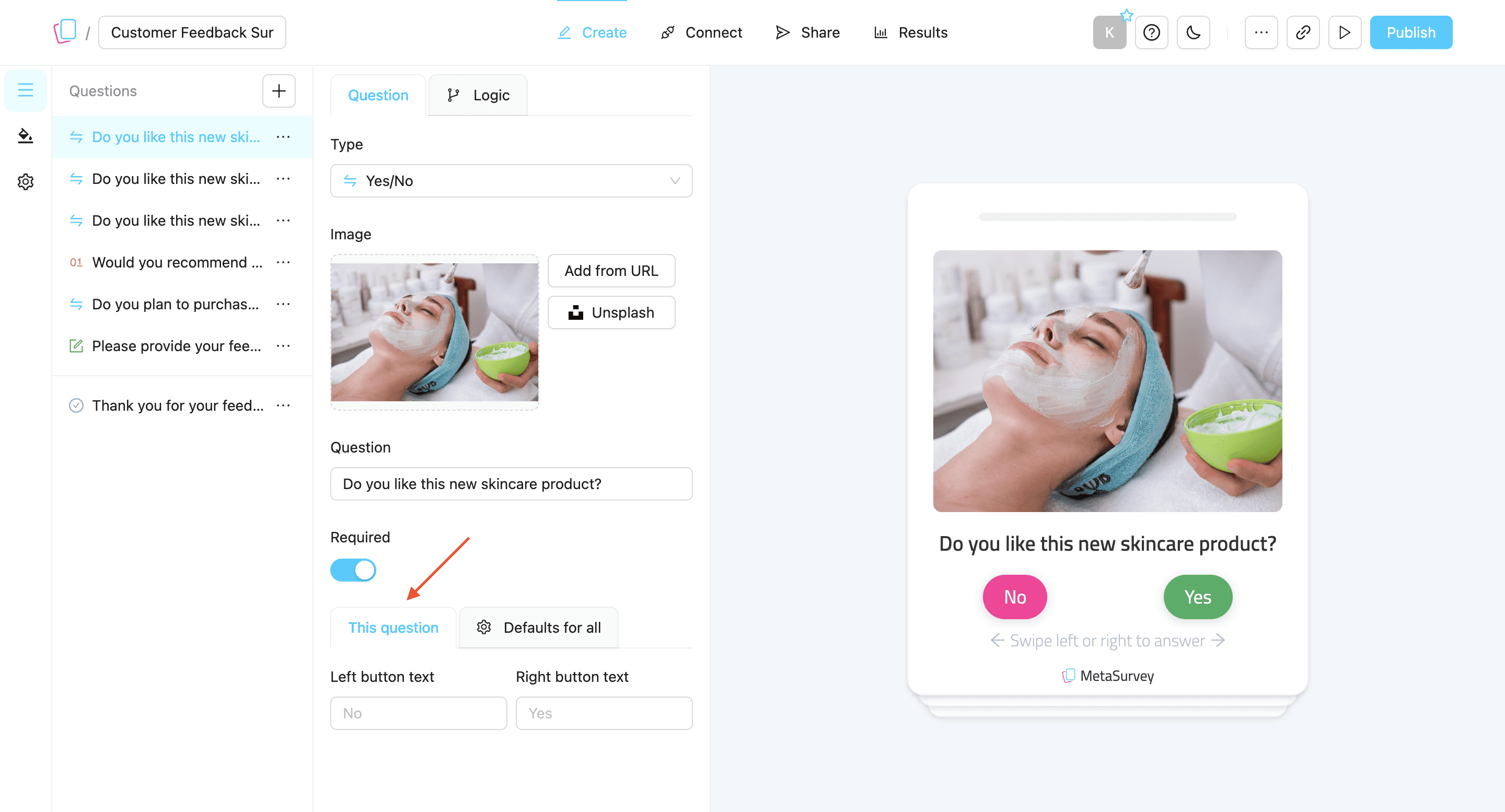 Translate a current question
