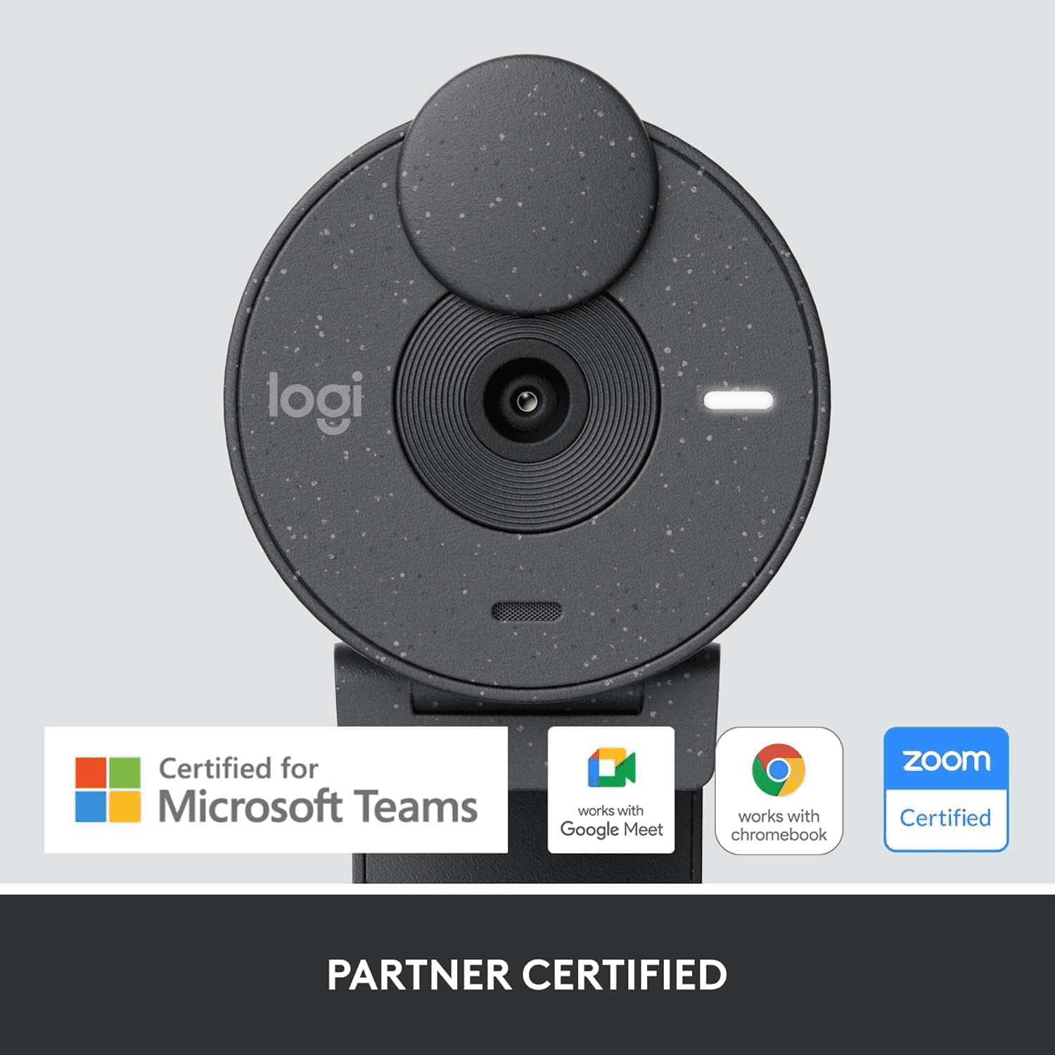 7. Logitech Brio 305 — melhor webcam para home office