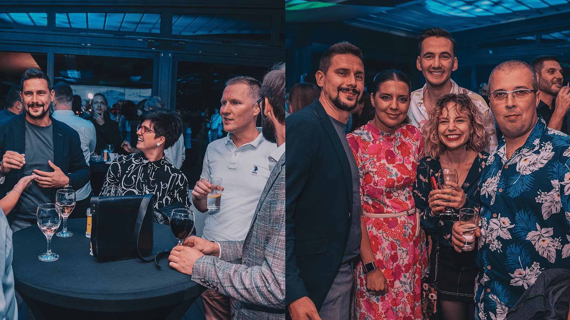 Klika birthday celebration with employees families and partners