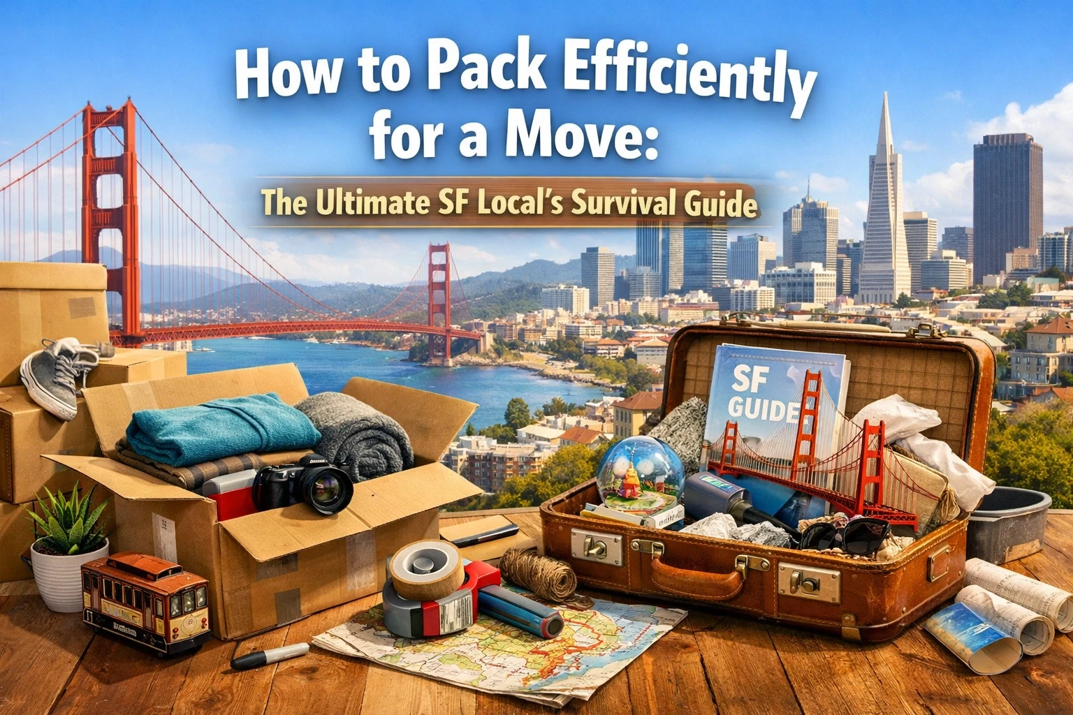 How to Pack Efficiently for a Move