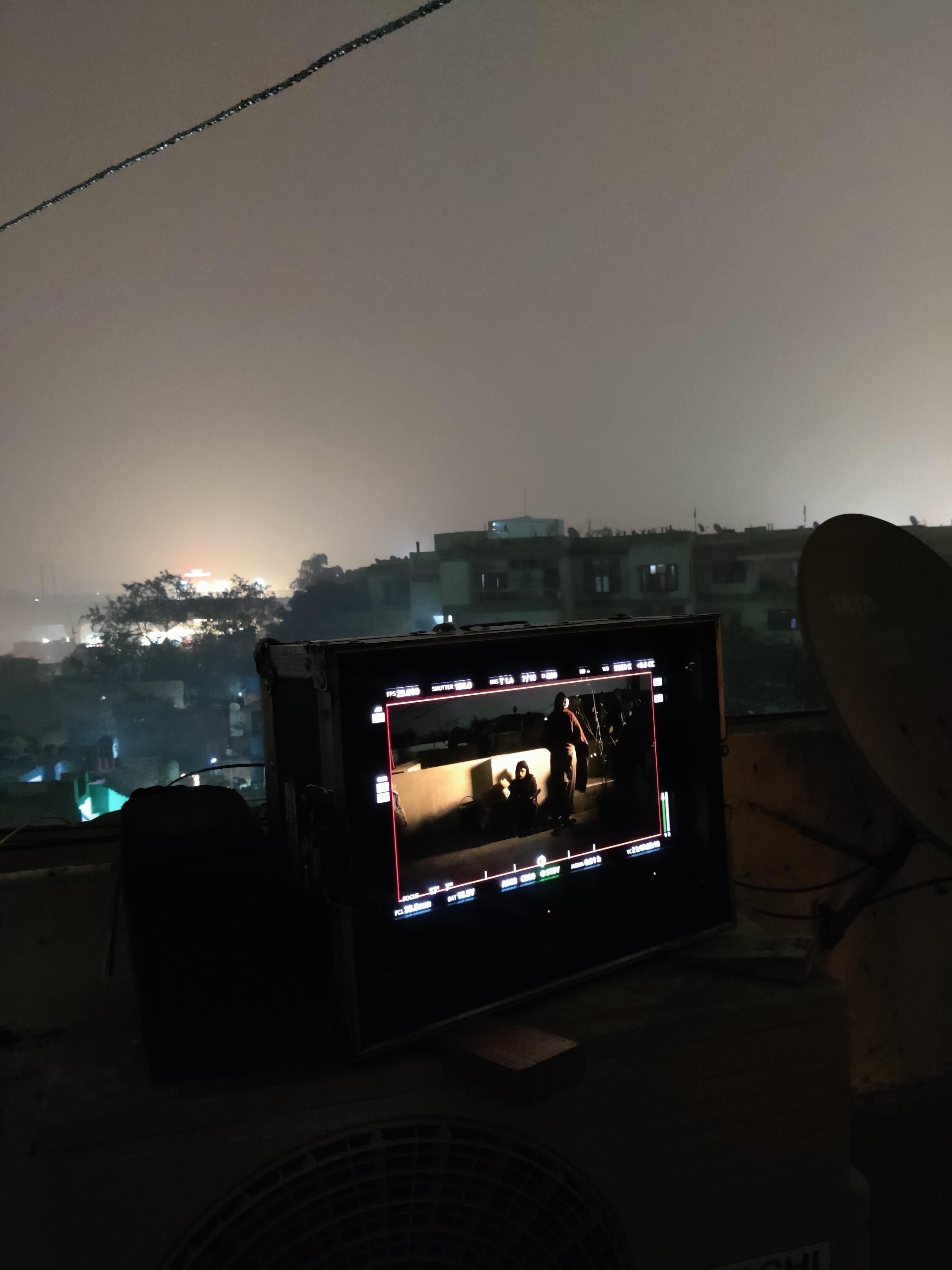 Women On Neon Background