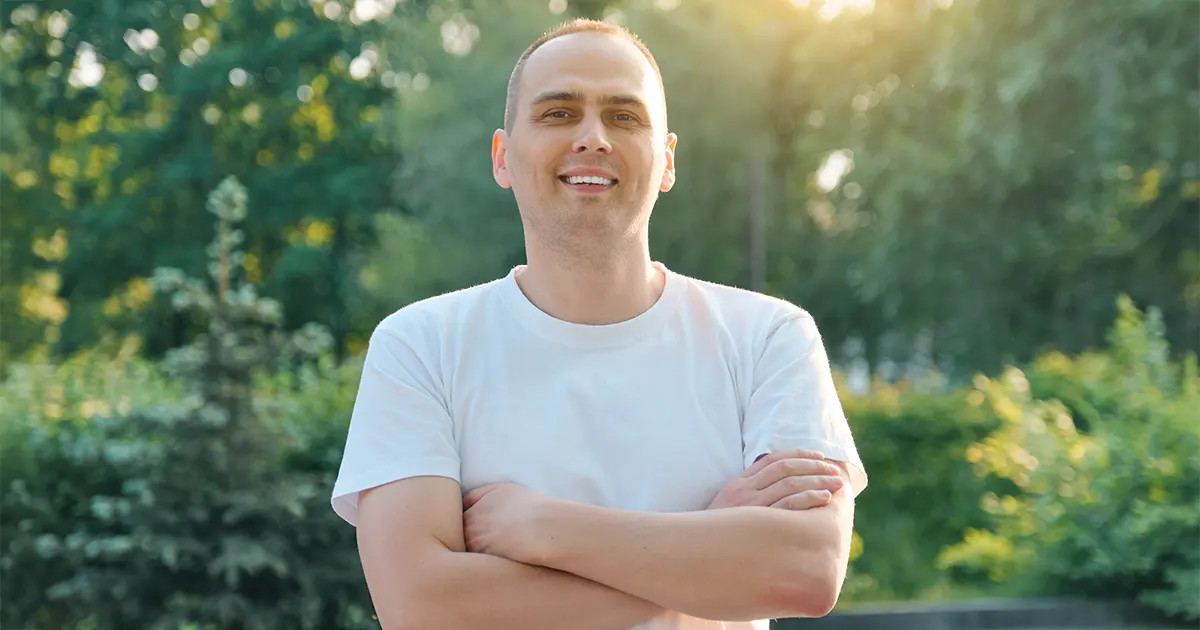 Illustrasjonsbilde av en ung mann.