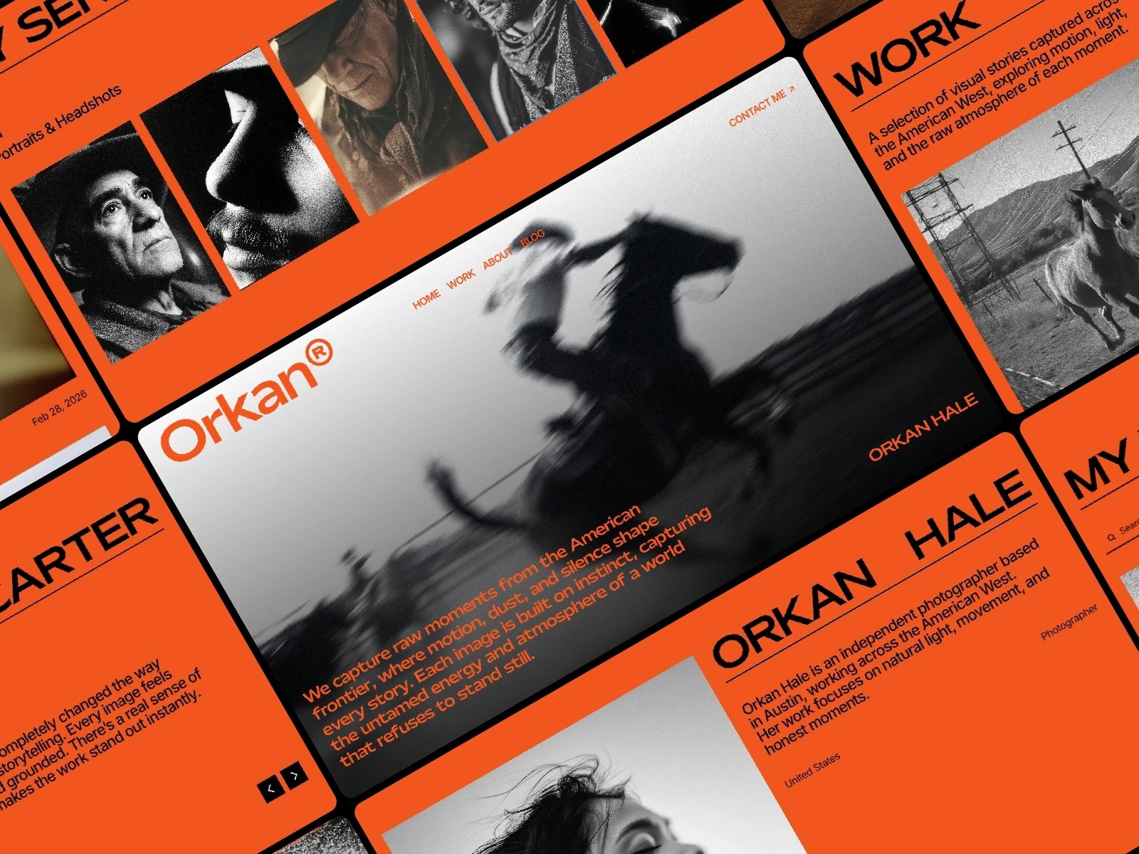 Orkan — 极简现代创意机构官网设计灵感