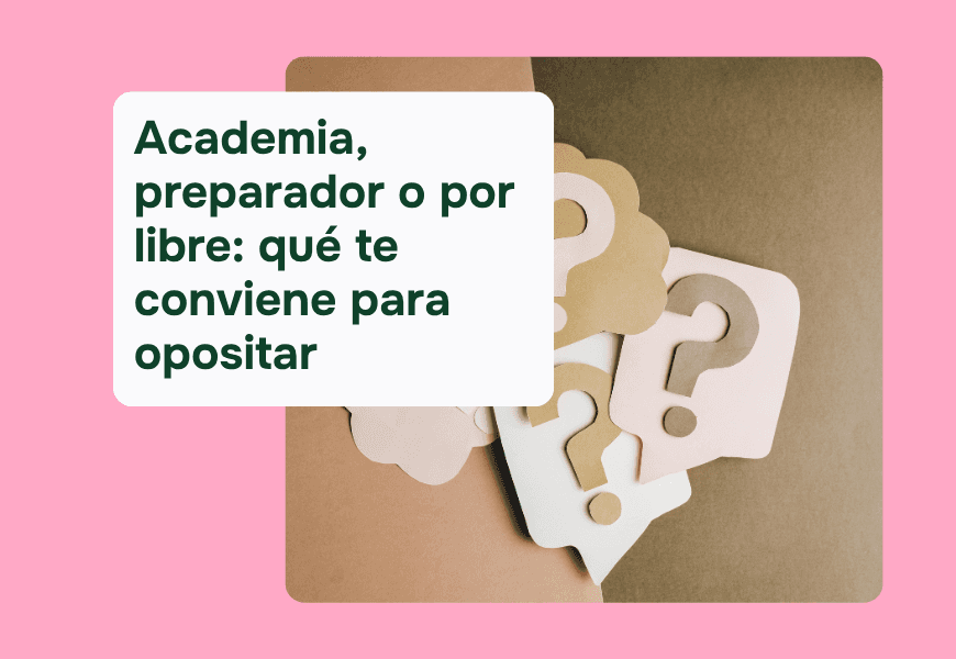 Academia, preparador individual o por libre para opositar a maestro: ventajas, costes y qué opción te conviene según tu caso. Guía honesta para decidir sin equivocarte.