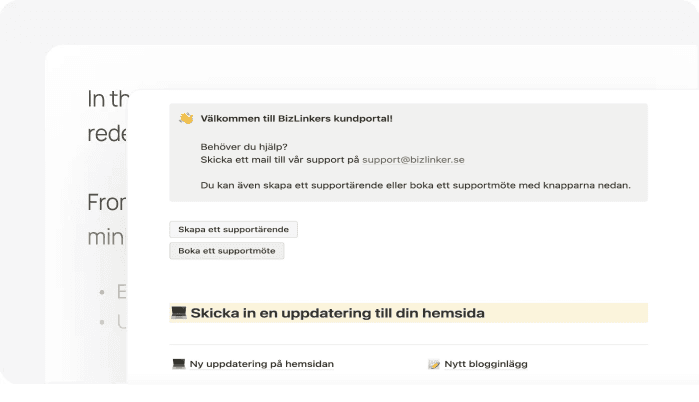 BizLinker - helhetspartner - vi sköter allt