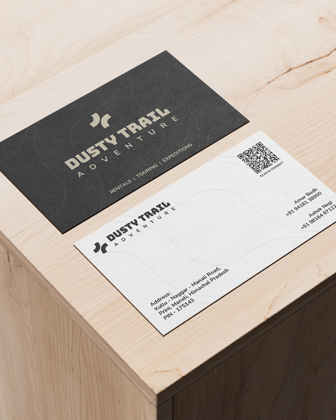 Dusty Trail Adventure Business Card