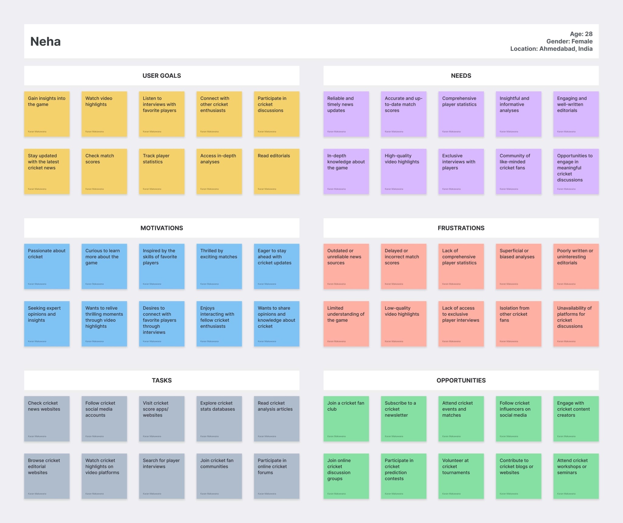 ct ux research user persona
