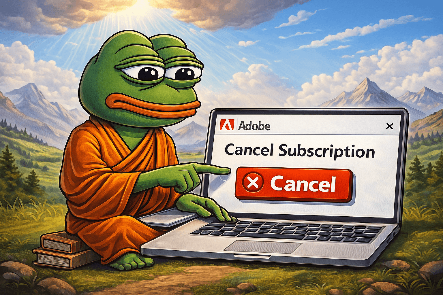 Cancelling Adobe subscription