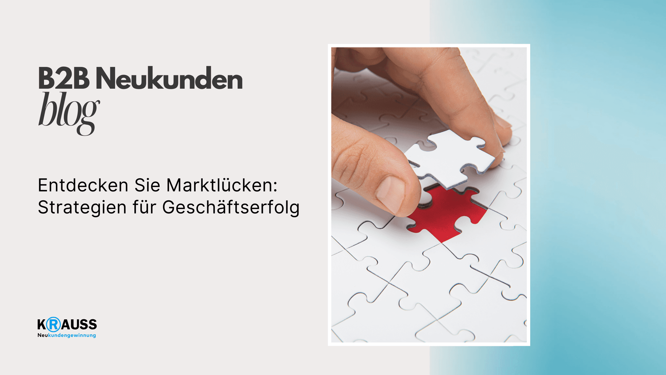 Entdecken Sie Marktlücken: Strategien für Geschäftserfolg