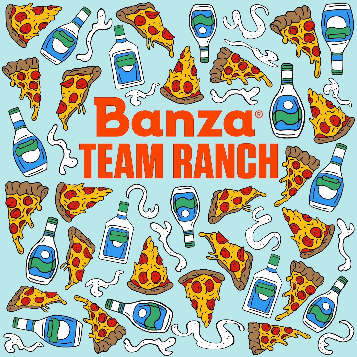 Banza Pizza Swag Design Pattern Team Ranch