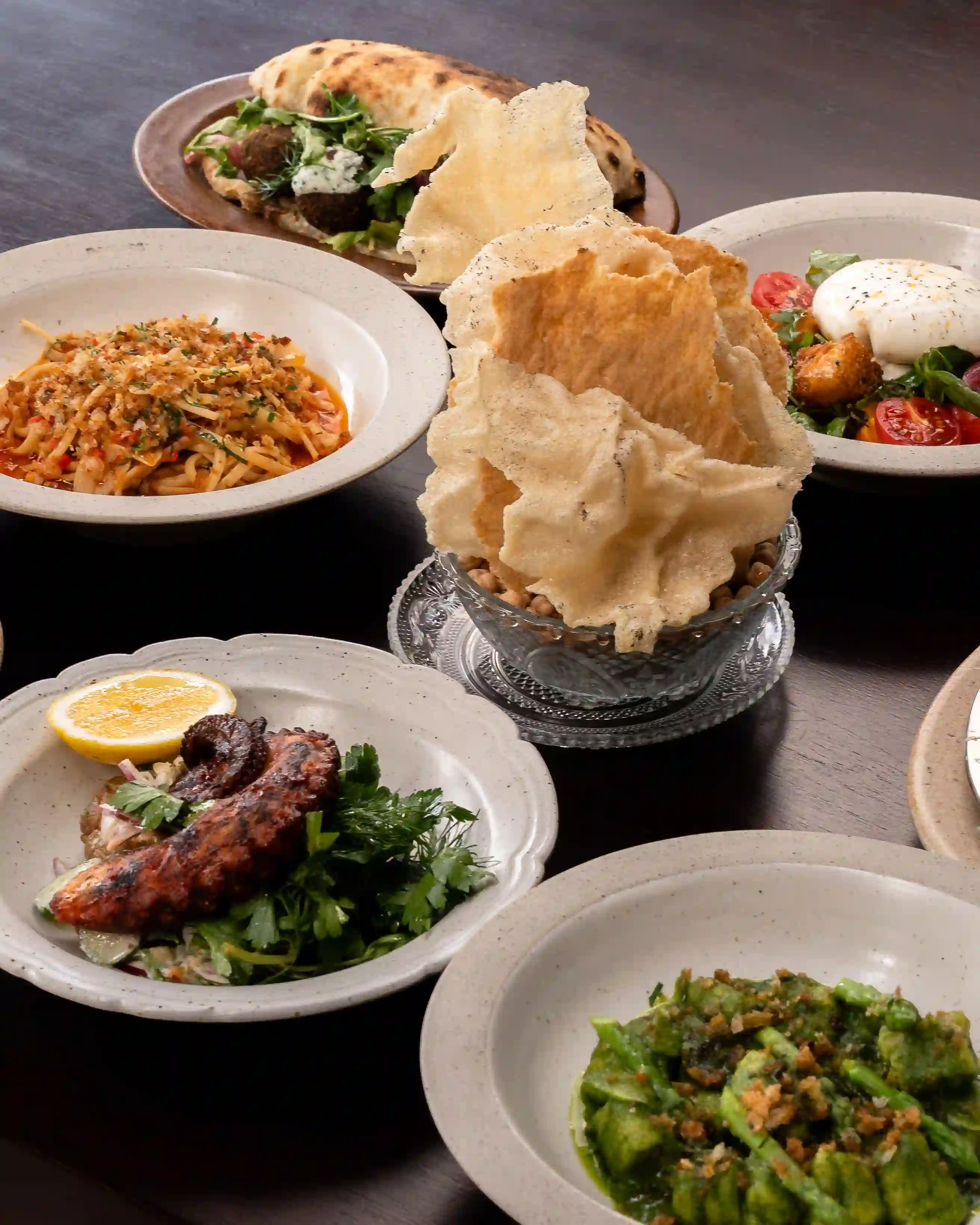 taste burrata at restaurant with a view ubud