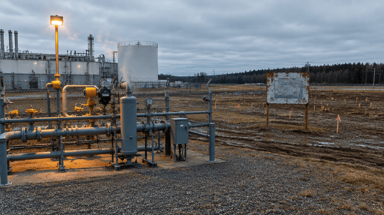 wide shot of emp for data center fuel cell