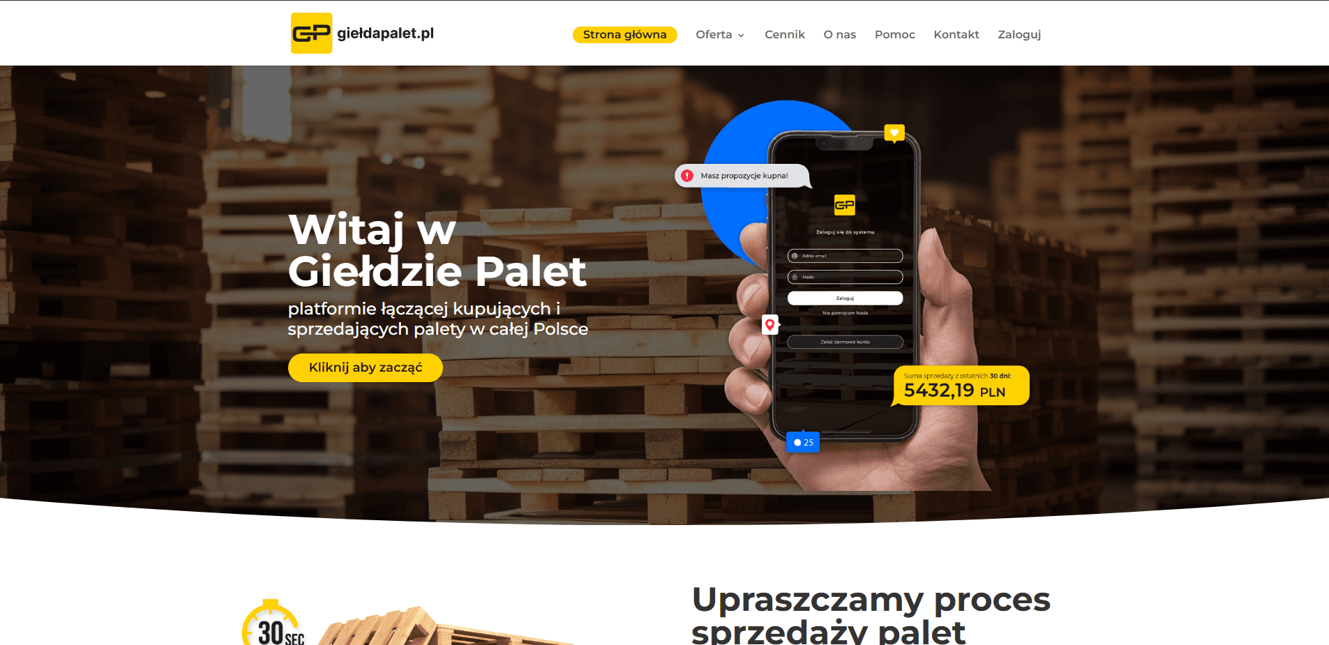 Obrazek Giełda Palet