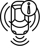 Emergency braking icon