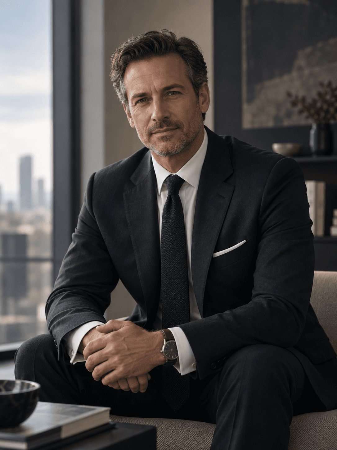 Portrait of Marcus Voss, Founding Partner