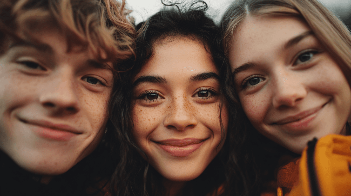 team workspace with people working