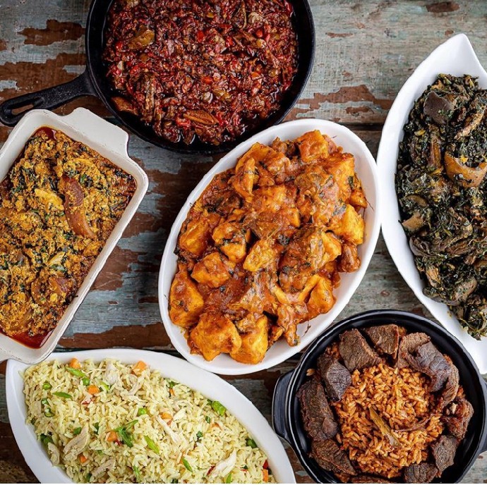 Private catering meals