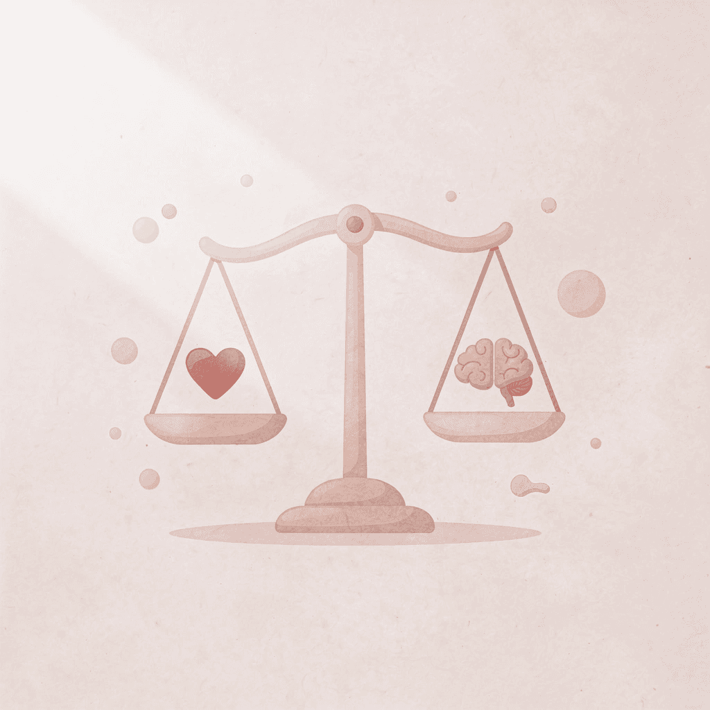 Scale icon representing weighing the decision to retake the SAT