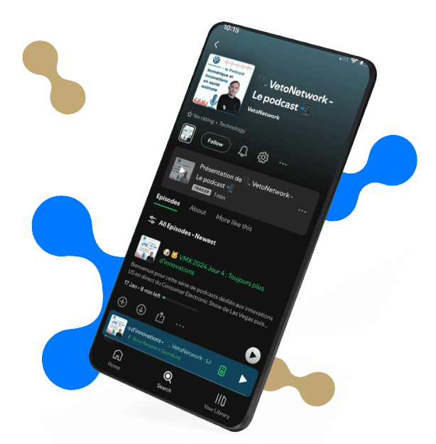 mockup podcast VetoNetwork