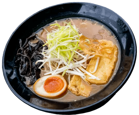 Ramen vege miso w Mugi Izakaya w Warszawie
