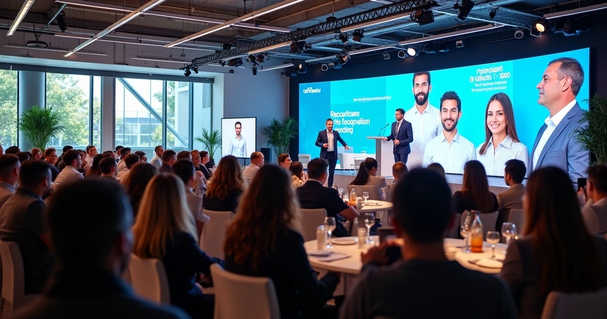 Apresentação de lançamento de sistema para equipe.