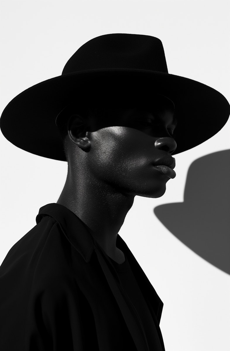 Portrait Man in White BG