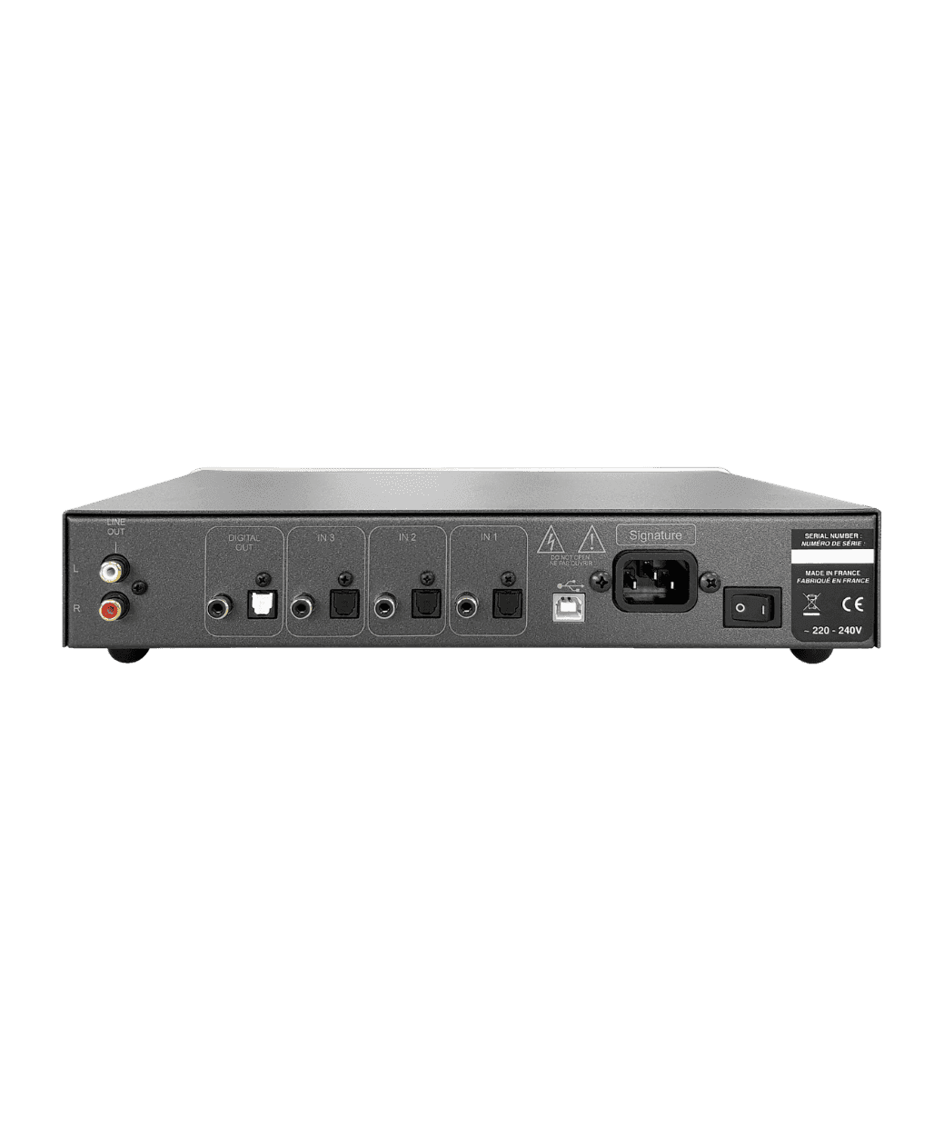 Atoll DAC100 Signature - back - LE STUDIO HIFI