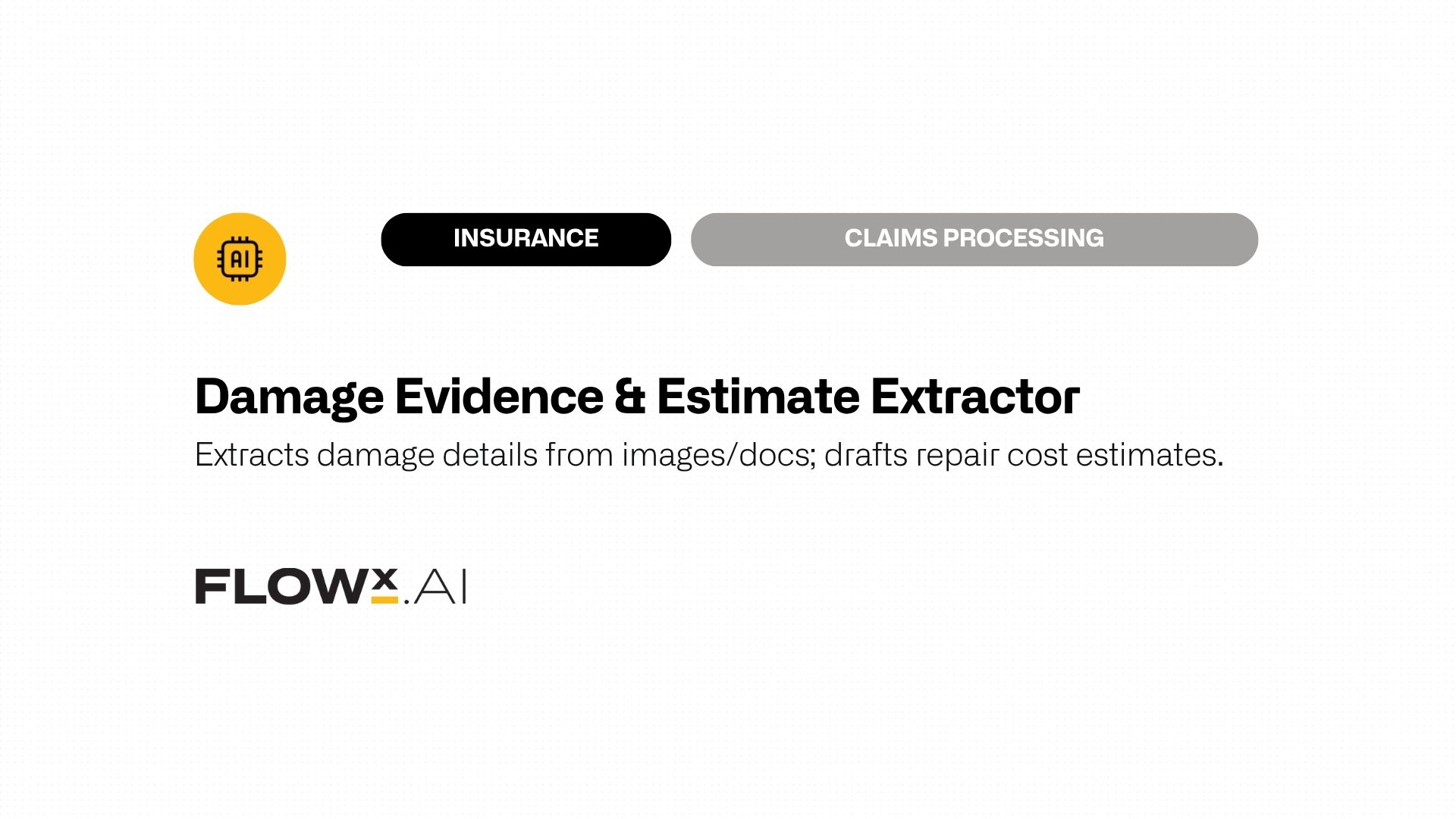 Damage Evidence & Estimate Extractor