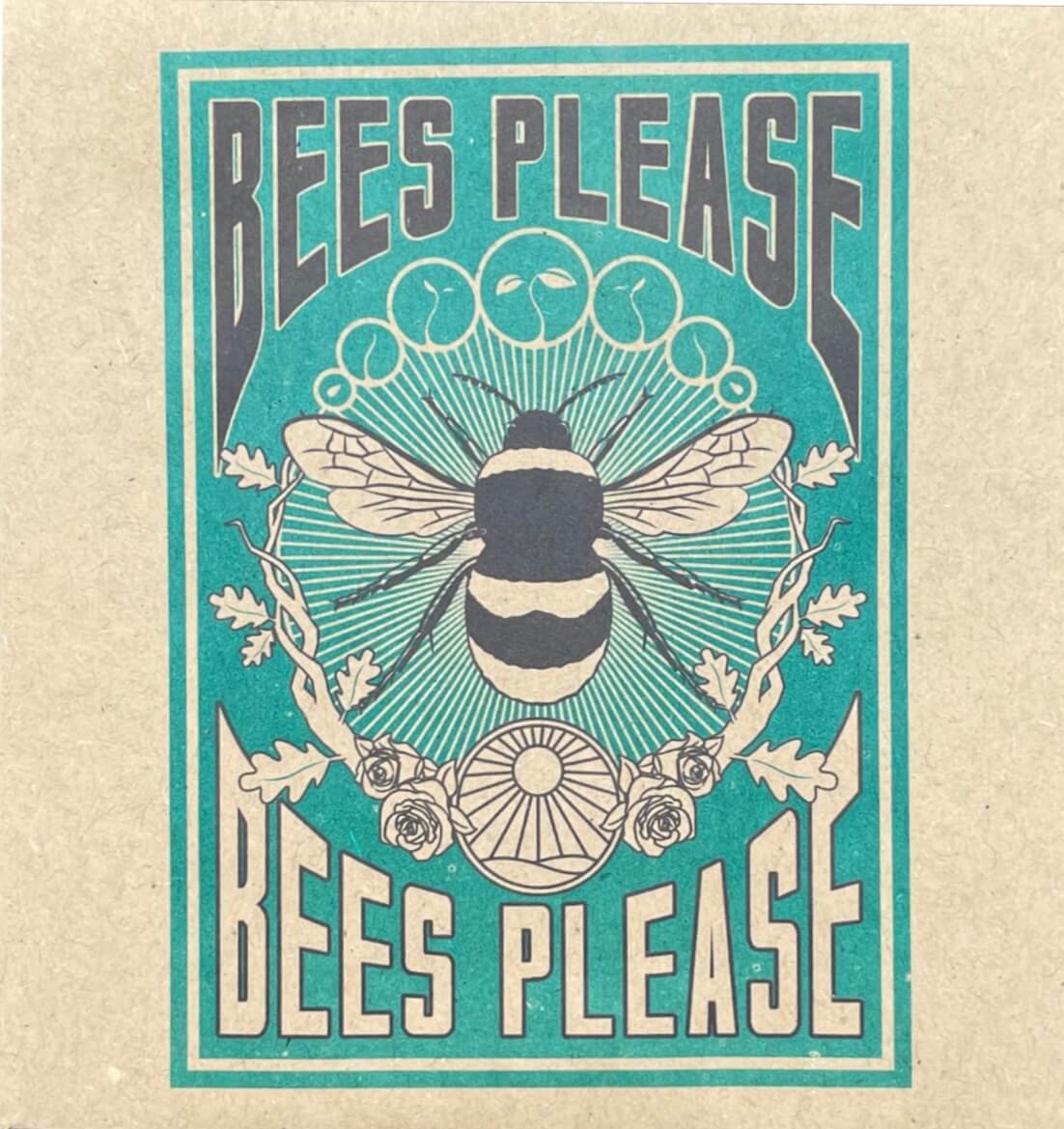 lots of bees please envelopes